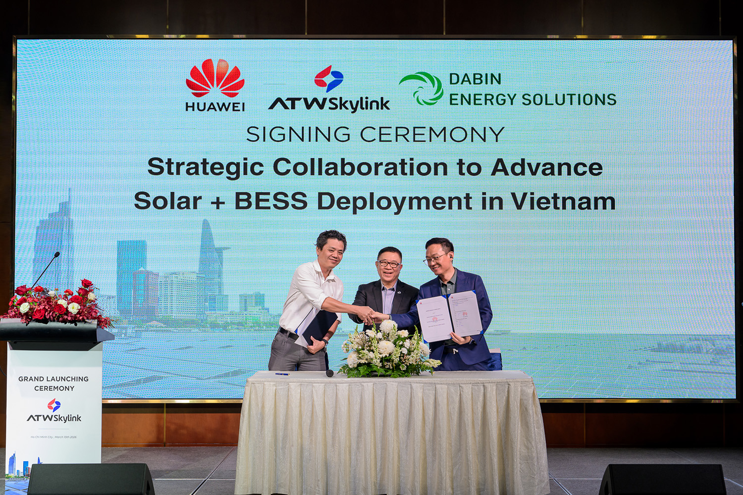 Huawei MOU signing